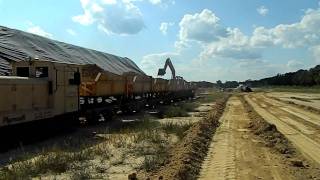 MRP C2011 Palmetto Brick Railroad Departing the clay pit Wallace SC [upl. by Amsab508]