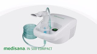 medisana Inhaler IN 500 compact  english [upl. by Ayanal]