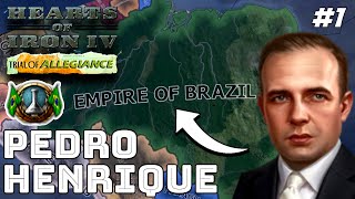 Welcome To The New Empire Hoi4  Trial Of Allegiance DLC Empire Of Brazil 1 [upl. by Koenig727]