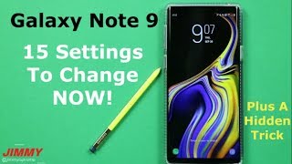 15 Galaxy Note 9 SETTINGS To Change NOW [upl. by Etka914]