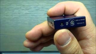 ST Dupont Ligne 8 Navy Blue Lacquer Lighter Review [upl. by Bindman226]