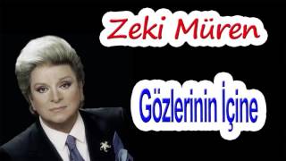 Zeki Müren Gözlerinin İçine Başka Hayal Girmesin [upl. by Ledarf]