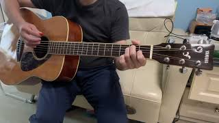 Yamaha FG720S solid top acoustic guitar sound demo [upl. by Cordelie253]