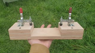 How To Make a Slingshot  Catapult Band Tying Jig Cheap amp Easy [upl. by Santiago]