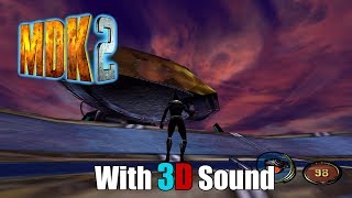 MDK 2 with EAX amp 3D spatial sound OpenAL Soft HRTF audio [upl. by Esenej]