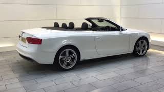 AUDI A5 CABRIOLET 20 TDI S line Special Edition Convertible 2dr Diesel Multitronic stopstart [upl. by Kendricks]