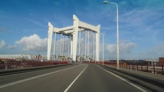 Dordrecht  Zwijndrecht Bridge Netherlands [upl. by Calley]