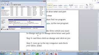 How to change drive letter and path 100 Working [upl. by Heall]