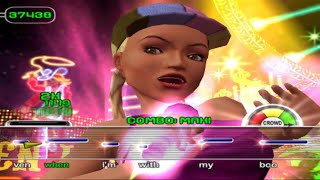 Dilemma Feat Kelly Rowland  Nelly Karaoke Revolution HD Gameplay PS2 [upl. by Arada111]