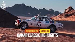 Dakar Classic Highlights  Stage 11  Dakar2024 [upl. by Tarkany]