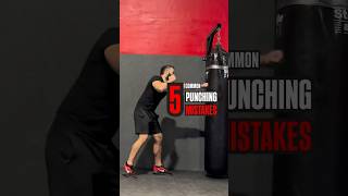 5 Common Punching MISTAKES [upl. by Hofmann]