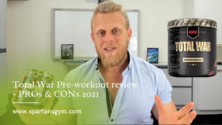 Total War Preworkout review  PROs amp CONs 2021 [upl. by Dviad]