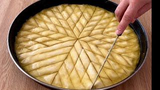 Yufka Açamayanlar İçin 40 Katlı Baklava Tarifi Hazırladım🔥40 Yıllık Baklava Tarifim ✅🔥 [upl. by Siuqaj]