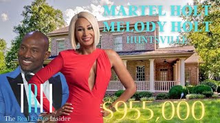 Martel Holt  Melody Holt House Tour  Huntsville  955000 [upl. by Nrubloc]