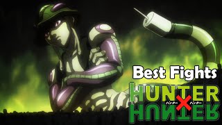 Best Fights Hunter X Hunter 60FPS [upl. by Alia]