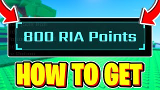 How To GET RIA POINTS FAST In SOLS RNG EON 1 UPDATE Roblox [upl. by Aliber]