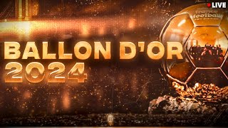 🔴 CEREMONIE BALLON DOR 2024 LIVE  🔥🇧🇷LE SACRE POUR VINICIUS RODRI BELLINGHAM  BALLON DOR LIVE [upl. by Rosabelle]