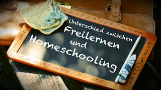 Homeschooling und Freilernen ist NICHT das Selbe [upl. by Buonomo226]