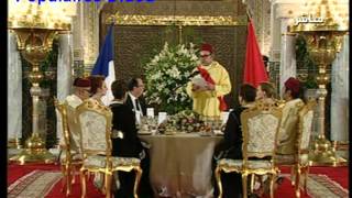 Discours de SM le Roi Mohammed VI et le président français Hollande 03042013 [upl. by Eecart]