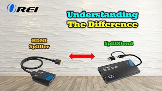 HDMI Splitter vs SplitXtend Dual Monitor Extended Display [upl. by Hui]