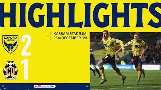 Oxford United v Cambridge United highlights [upl. by Bully]