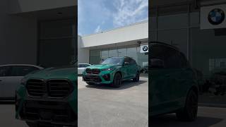 2025 BMW X5M Competition in Isle of Man Green Metallic 😮‍💨🔥 [upl. by Sulihpoeht]