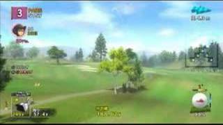 Hot Shots Golf 5 Hole 3 gameplay Japanese PS3 Import [upl. by Asyle]