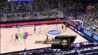 Mundial Basketball  Mexico vs Eslovenia partido completo 31082014 [upl. by Airtina983]