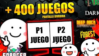 Jugar TODO en Pantalla dividida ⭐⊙⊙⭐  Como usar nucleoscoop  GUIA  Lista de juegos [upl. by Mundy973]