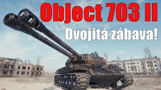 World of Tanks  Object 703 Version II  Dvojí Zábava [upl. by Seroled]