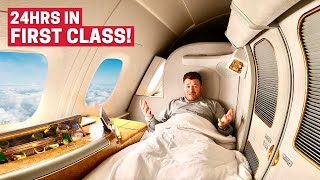 24hrs in Worlds Best First Class Flight [upl. by Alhahs]