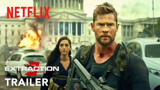 EXTRACTION 3  Trailer  Chris Hemsworth  Idris Elba  Golshifteh  Netflix [upl. by Aeslehc415]