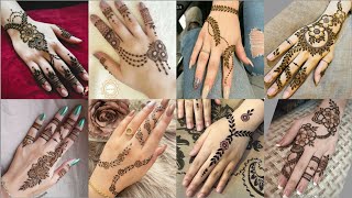 Simple mehndi design 2023 Eid special easy mehndi design mehandi Ka design style with Dua Fatima [upl. by Airbmak]