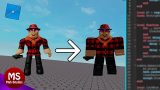 Roblox Studio  How to keep blocky character in your game R15 [upl. by Bachman669]