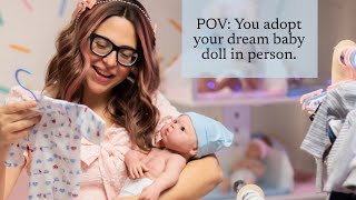 DreamShyre Nursery  In person adoption with Mama Coly [upl. by Llebyram]