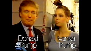 Betsey Johnson SS 1998 FashionTV Donald Trump Ivanka Trump [upl. by Halla309]