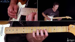 Aces High Guitar Lesson Solos  Iron Maiden [upl. by Uball999]