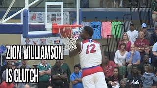 Zion Williamson Is CLUTCH Drops 37 Points And 14 Rebs In State Semi Finals Full Highlights [upl. by Doerrer]