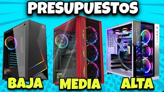 LOS 3 MEJORES PRESUPUESTOS PARA UNA PC GAMER 2024 [upl. by Anovad60]