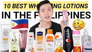 10 Best Whitening Lotions in the Philippines na Affordable TAGALOG [upl. by Nerrual33]