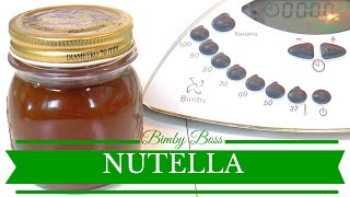 Nutella fatta in Casa  Bimby TM6  TM5 TM31  Thermomix [upl. by Yraht797]