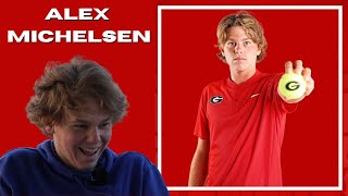 Junior Wimbledon Champion National Champion and Georgia Tennis Bound Alex Michelsen Interview [upl. by Louie]