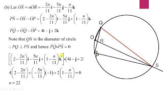 Using vector to find the circumcentre of triangle [upl. by Reagan]