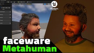 face ware live linke metahuman unreal 5 [upl. by Mailand]