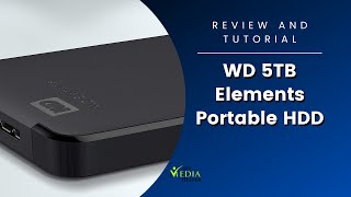 Unleash Massive Storage Power WD 5TB Elements Portable HDD Review [upl. by Rurik799]