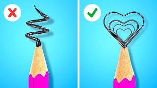 FUN AND COOL SCHOOL HACKS  Useful And Fun Hacks For Any Occasion By 123 GO GOLD [upl. by Anastatius]