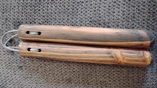 MAKING NUNCHAKU selfdefance shtf preppingforshtf prepper survivalgear shtfsurvival prepper [upl. by Grondin300]