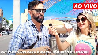 AO VIVO NO SÃO JOÃO 2024 DE CAMPINA GRANDE  PARQUE DO POVO  PB  LIVE 108 [upl. by Amalbena]