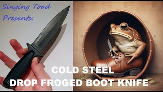 Cold Steel Drop Forged Boot Knife [upl. by Yhtrod]