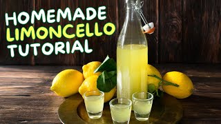 I tested 5 Popular Homemade LIMONCELLO Recipes and Here is the WINNER [upl. by Amoreta]